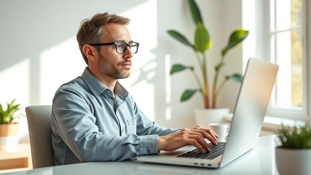 civil annulment in a serene Missouri court setting—judge signing annulment papers, dignified and focused on family law details.
