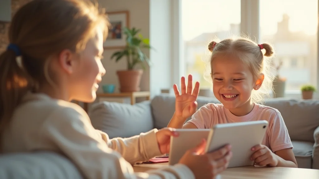 parenting plans and child custody - Child video calling distant parent after relocation